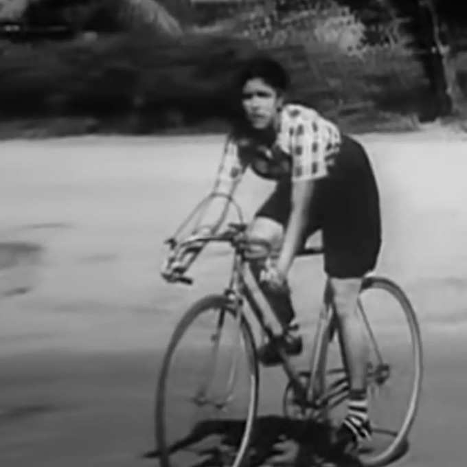 shubha khote cycling