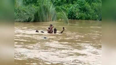 Woman swims River: ఎంత పట్టుదల.. కేవలం పరీక్ష కోసం జీవితాన్నే పణంగా పెట్టింది..!