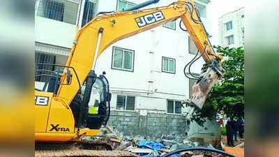 Demolition drive by BBMP: ಒಂದೇ ದಿನ ಬೆಂಗಳೂರು ನಗರದ 18 ಕಡೆ ಒತ್ತುವರಿ ತೆರವು!