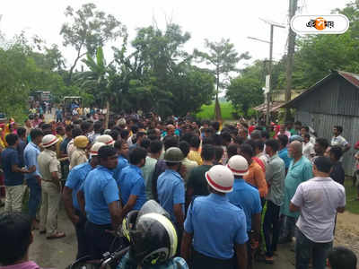 South Dinajpur: শিলান্যাসের ৬ মাস পরও শুরু হয়নি রাস্তা তৈরির কাজ, প্রতিবাদে পথ অবরোধ