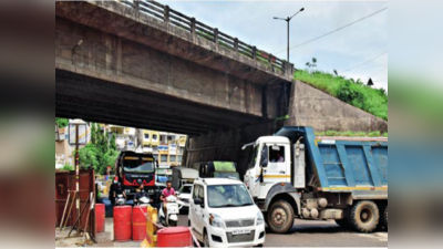 चांदणी चौकातील जुना पूल घटस्थापनेला पाडणार? पावसामुळे कामात व्यत्यय