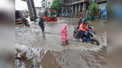 Maharashtra Rain Update: ठाण्यात पावसाचा हाहाःकार! भिवंडीत नदीला पूर; रस्त्यांना नदीचं स्वरुप, पाहा VIDEO