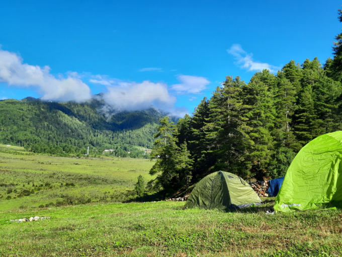 Bhutan Mountain camp