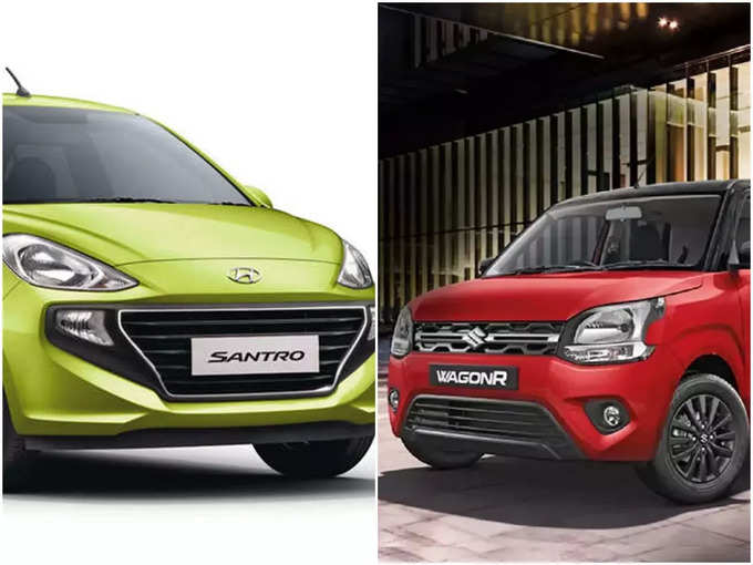 Wagon R vs Santro