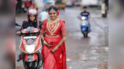 Kerala Bridal Photoshoot: केरल की दुलहन ने सड़क के गड्ढों पर खड़े होकर कराया फोटोशूट, दिया स्ट्रॉन्ग मेसेज