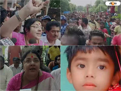 Santiniketan News: শান্তিনিকেতনে মৃত শিশুর বাড়িতে যাওয়ার ব্যর্থ চেষ্টা, গ্রামেই ঢুকতে পারলেন না  লকেট