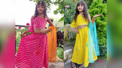 इन खुबसूरत navratri chaniya choli में आपकी बच्ची लगेगी प्रिंसेस, गरबे के लिए यह ड्रेस रहेगा बिल्कुल बेस्ट