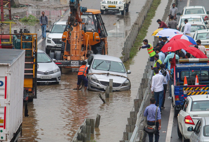 Gurugram rains