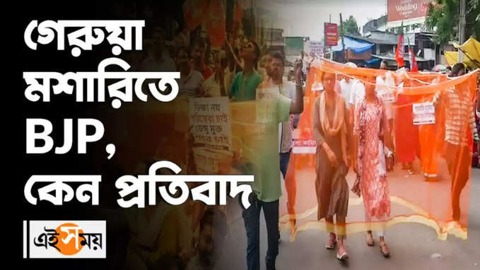 গেরুয়া মশারিতে BJP, কেন প্রতিবাদ?