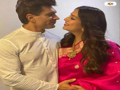 Bipasha Basu  : ঠোঁটে ঠোঁট ছুঁইয়ে খুদেকে স্বাগত, করণ-বিপাশার আদুরে মুহূর্তে বুঁদ নেটপাড়া