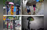 Delhi-NCR Rains: उफ्फ ! यह बरसात न जाने कब थमेगी,  दिल्ली-NCR की बारिश ने लोगों को किया परेशान, तस्वीरों में देखिए