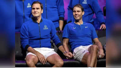 Roger Federer Rafael Nadal Last Match: विराट-बाबर की दोस्ती से जलने वालों के मुंह पर करारा तमाचा है रोजर फेडरर-राफेल नडाल की ये तस्वीरें