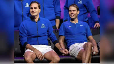 Roger Federer Rafael Nadal Last Match: विराट-बाबर की दोस्ती से जलने वालों के मुंह पर करारा तमाचा है रोजर फेडरर-राफेल नडाल की ये फोटोज