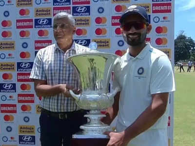 Duleep Trophy: अजिंक्य रहाणे की कप्तानी में वेस्ट जोन बना दलीप ट्रॉफी का चैंपियन, साउथ जोन को 294 रन से हराया