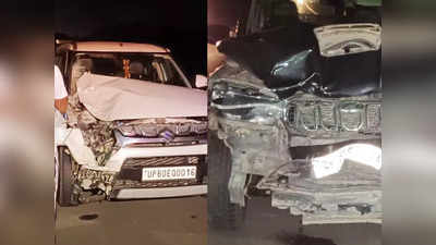Lucknow Agra Expressway: लखनऊ आगरा एक्सप्रेसवे पर छुट्टा जानवरों के झुंड से टकराईं दो गाड़ियां, 4 गोवंशों की मौत, 7 लोग घायल