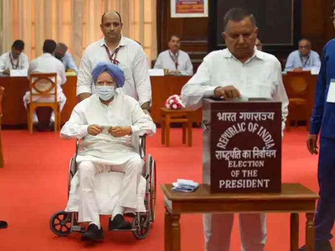 manmohan singh voting