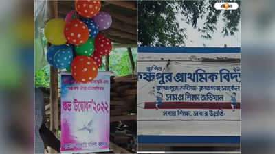Nadia News : BSF-এর নজর এড়িয়ে ওপার বাংলা থেকে বেলুনের তোড়া উড়ে এল কৃষ্ণগঞ্জে! রহস্য