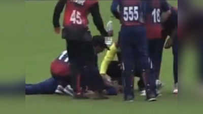 लाइव्ह सामन्यात जमिनीवर पडला अन् पसरली मृत्यूची अफवा, अखेर क्रिकेटपटू ट्विट करत म्हणाला...