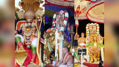 Lord Srinivasa Vehicle Rides బ్రహ్మోత్సవాల్లో శ్రీవారు రేపటి నుంచి ఏ వాహనంపై విహరిస్తారు... ఈ సమయంలో స్వామిని దర్శించుకుంటే వచ్చే ఫలితాలేంటో చూడండి...