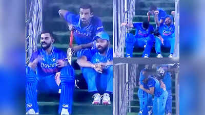 Virat Kohli vs Rohit Sharma : গলছে সম্পর্কের বরফ? রোহিত-কোহলির  জাদু কি ঝাপ্পি-র ভিডিয়ো ভাইরাল