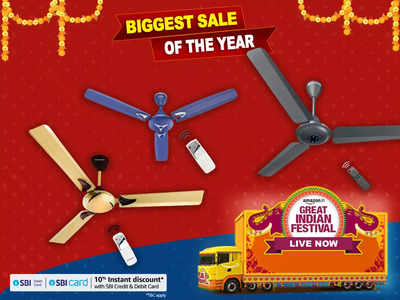 फैन को चलाएं अपनी उंगलियों पर, Amazon Sale से ये 40% की छूट पर घर ले आएं Remote Control Ceiling Fan