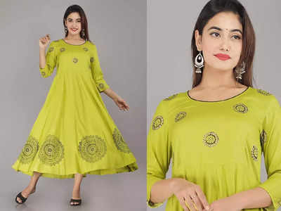 Amazon Sale में 998 रुपये की Green Kurti मात्र 265 रुपए में खरीदने का मिल रहा है सुनहरा मौका, जल्दी करें