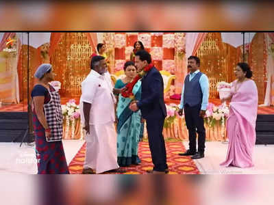 Vijaytv :கல்யாணத்தை நடத்த விடமாட்டேன் ..! கோபியின் சட்டையை பிடித்து கலாட்டா செய்யும் ராமமூர்த்தி…!