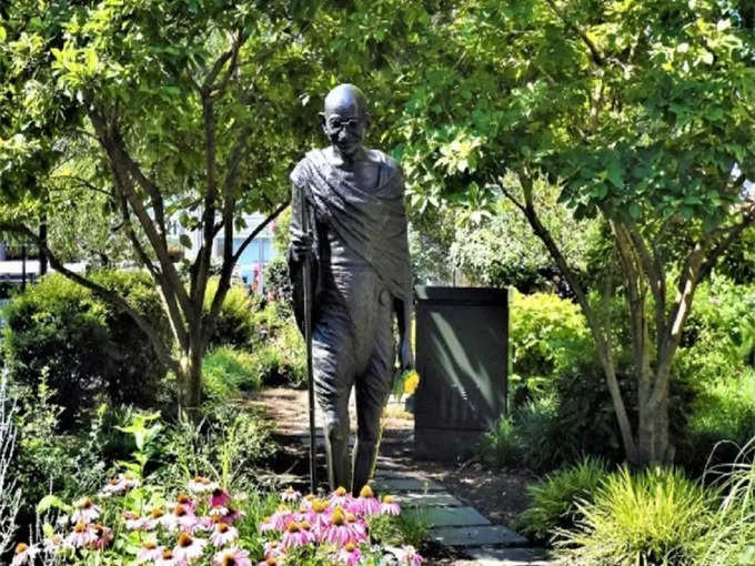 महात्‍मा गांधी स्‍टैच्‍यू, न्‍यू यॉर्क, यूएसए -