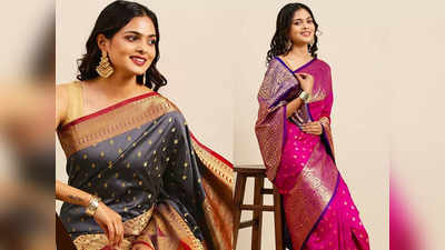 Amazon Saree Sale: 80% तक की छूट पर मिल रही हैं ये 5 Banarasi Silk Saree, ये है शानदार फेस्टिव वेयर कलेक्शन