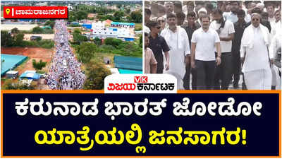 Bharat Jodo Yatra: ಕರುನಾಡ ಭಾರತ್‌ ಜೋಡೋ ಯಾತ್ರೆಯಲ್ಲಿ ಜನಜಾತ್ರೆ; ಕಾಂಗ್ರೆಸ್‌ ಶಕ್ತಿ ಪ್ರದರ್ಶನ ಯಶಸ್ವಿ?