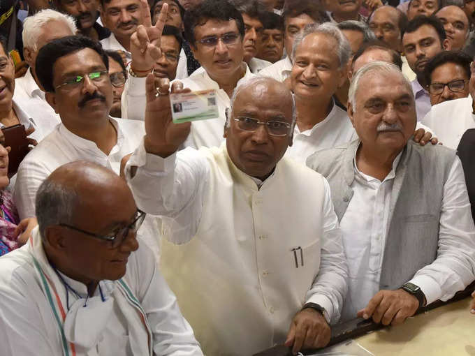 Kharge Nomination