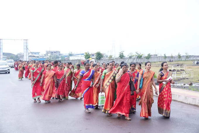 ladies coming for Kunkumarchane