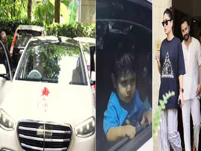 Kareena Kapoor-Saif Ali Khanના કાફલામાં ઉમેરાઈ ₹2 કરોડની નવી કાર!, સૌથી પહેલા નાના દીકરા Jeh Ali Khanએ માર્યો આંટો 