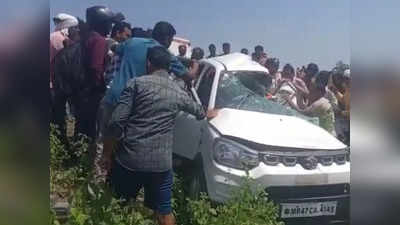 Sagar Accident News: तेज रफ्तार ट्रक ने कार में मारी टक्कर, भीषण हादसे में एक परिवार के 4 लोगों की मौत