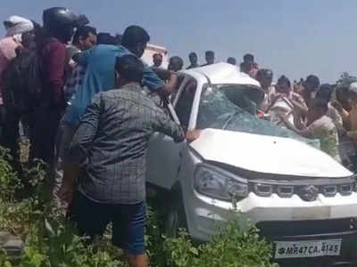 Sagar Accident News: तेज रफ्तार ट्रक ने कार में मारी टक्कर, भीषण हादसे में एक परिवार के 4 लोगों की मौत