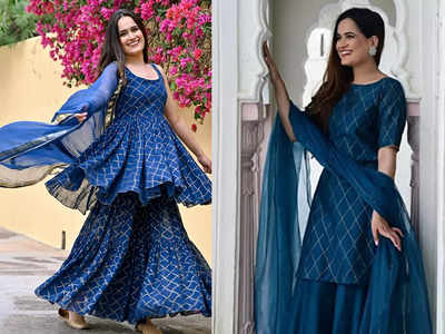 आपकी खूबसूरती में चार चांद लगा देंगे ये Sharara Salwar Suit, कैजुअल और फेस्टिव वेयर के लिए हैं बेस्ट ऑप्शन