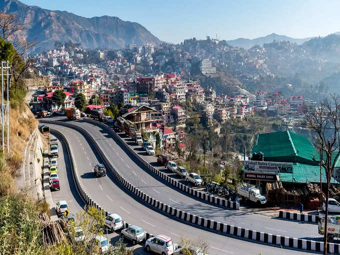 माल रोड - मनाली, हिमाचल प्रदेश - Mall Road - Manali, Himachal Pradesh