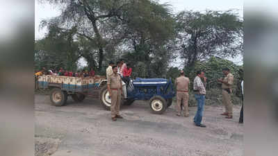 कानपुर हादसे से लोगों ने नहीं ली सीख, ट्रैक्टर-ट्रालियों में जमकर भरी जा रहीं सवारी, 170 वाहनों का कटा चालान