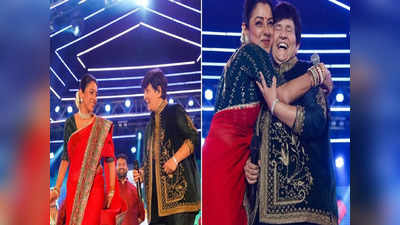 Anupamaaની એક્ટ્રેસ Rupali Ganulyએ દાંડિયા ક્વીન Falguni Pathak સાથે કર્યા ગરબા, ગણાવ્યાં તેમને રોકસ્ટાર