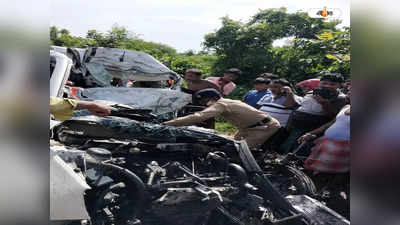 Digha News : নবমীর সকালে দিঘা বেড়াতে যাওয়ার পথে ভয়াবহ পথ দুর্ঘটনা, মৃত ২