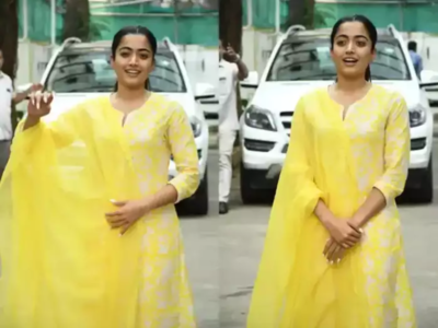 Video : रश्मिका मंदानाच्या साध्या लूकवरही चाहते फिदा, मुंबईच्या रस्त्यावर अभिनेत्रीची एक झलक