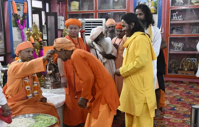 ​गोरखनाथ मंदिर में तिलकोत्‍सव कार्यक्रम