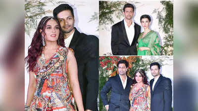 Richa-Ali Reception: अली फजल-ऋचा चड्ढा के रिसेप्शन में संग नजर आए ऋतिक रोशन-सबा आजाद, अकेले पहुंचे विकी कौशल