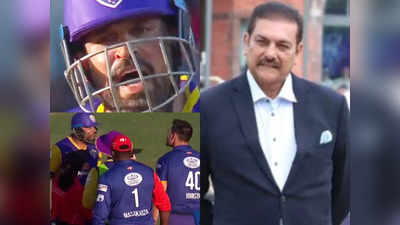 Ravi Shastri : পাঠানের সঙ্গে হাতাহাতির জের, জনসনকে কড়া শাস্তি রবি শাস্ত্রীর