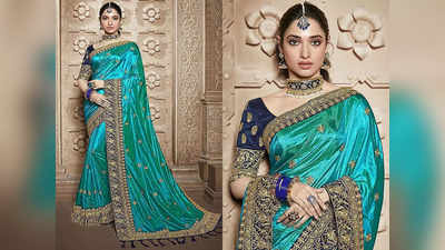 फेस्टिव सीजन के लिए बेस्‍ट हैं ये लाइटवेट वाली Heavy Border Silk Saree, पहनने के बाद खिल उठेगी आपकी सुंदरता