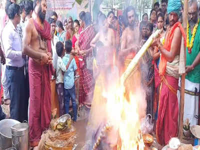 தேவூர் ஸ்ரீ தேவதுர்க்கை அம்மன் கோவில் மகாசண்டி யாகம்; திரளான பக்தர்கள் பங்கேற்பு!