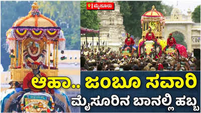 Dasara 2022 | ಎರಡು ವರ್ಷಗಳ ಬಳಿಕ ಅದ್ಧೂರಿ ಜಂಬೂ ಸವಾರಿ: ಕ್ಯಾಪ್ಟನ್‌ ಅಭಿಮನ್ಯು ಗಂಭೀರ ಹೆಜ್ಜೆ, ನಾಡಹಬ್ಬ ಸಂಪನ್ನ