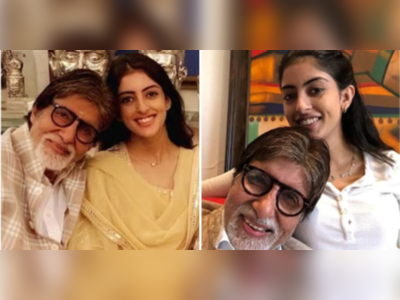 નાના Amitabh Bachchan સાથે એક સ્ટેજ પર બેસીને Navya Naveli Nandaએ કરી ‘માસિક’ની ચર્ચા 