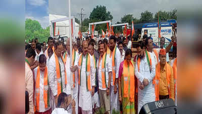 BJP Karnataka | ಬಿಜೆಪಿ ಕಾರ್ಯಕಾರಿಣಿ ಸಭೆ: ಧ್ವಜಾರೋಹಣದ ಮೂಲಕ ಉದ್ಘಾಟನೆ