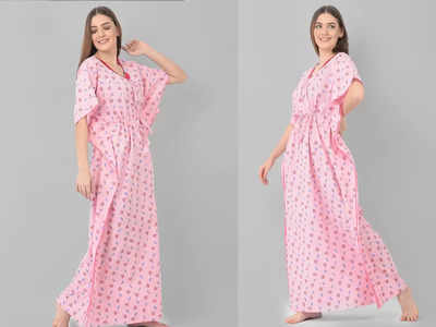 मात्र ₹421 में खरीदें ये ₹1199 की कीमत वाली ये Light Pink Nighty, इनमें आपको मिलेगा बेस्ट लुक